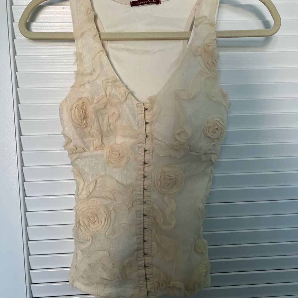 Corset Floral Top